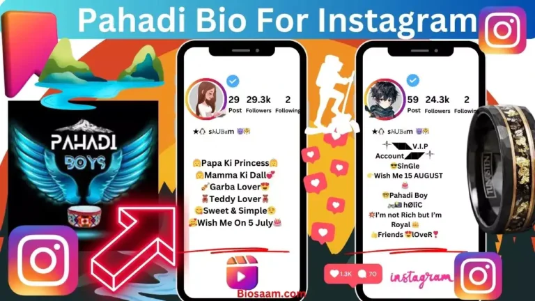 Pahadi Bio For Instagram